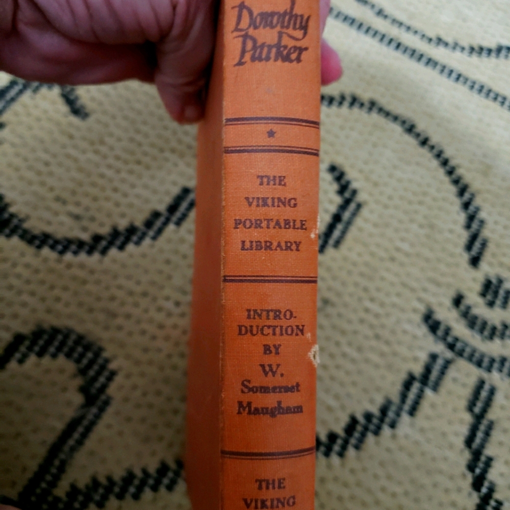 Vintage Dorothy Parker short story book